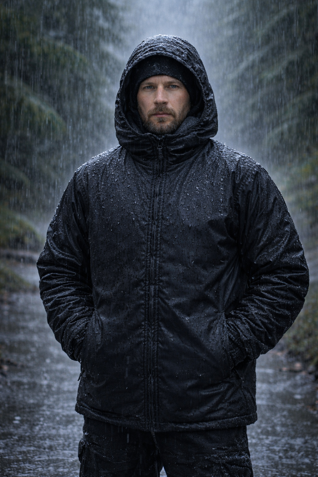 Dual Side Hoodie Jacket Men