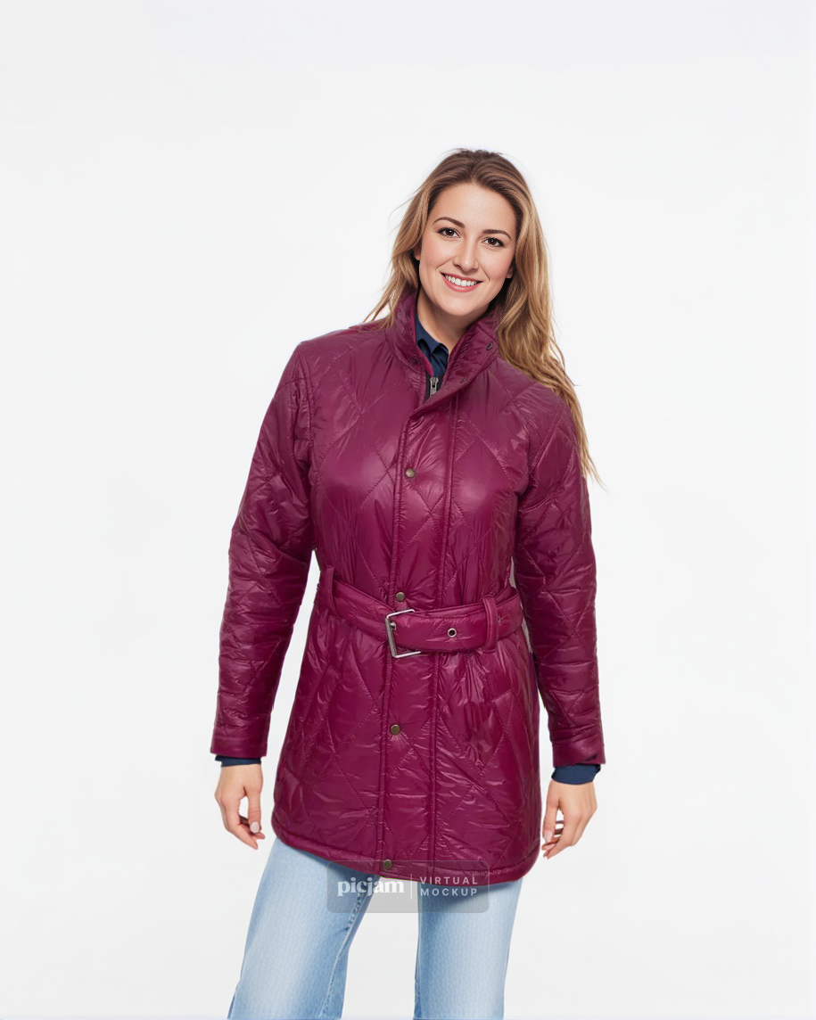 Winter Puffer Jacket Long Women